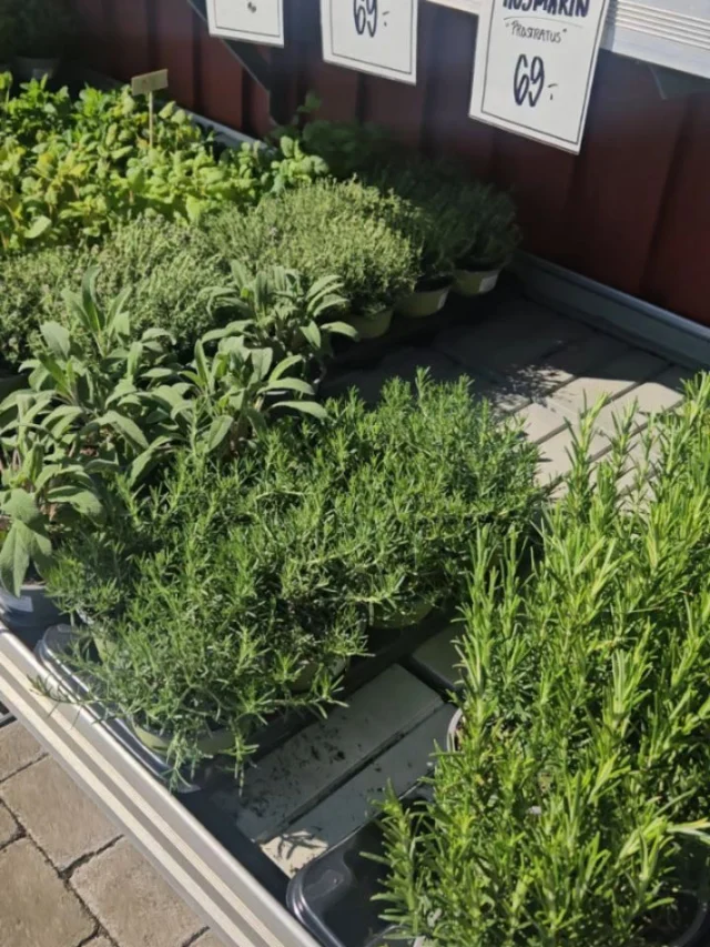 Ljuvligt doftande kryddplantor!💚🌿
Vard 9-18 Lördag 10-15 Söndag 11-15 
Välkomna 🌞